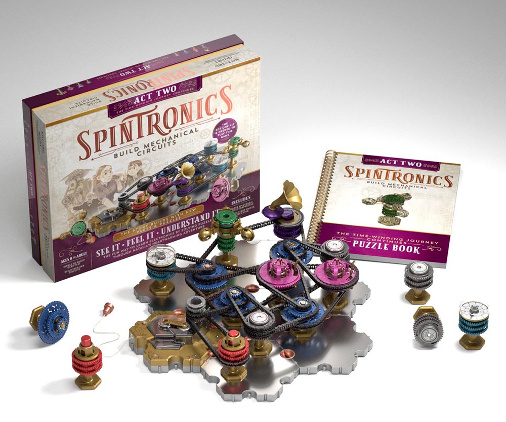 Spintronics Act Two box and game