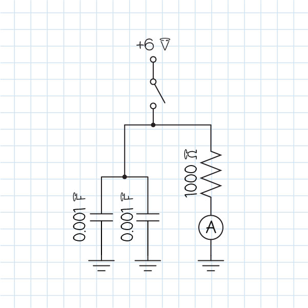 Capacitor backup circuit diagram